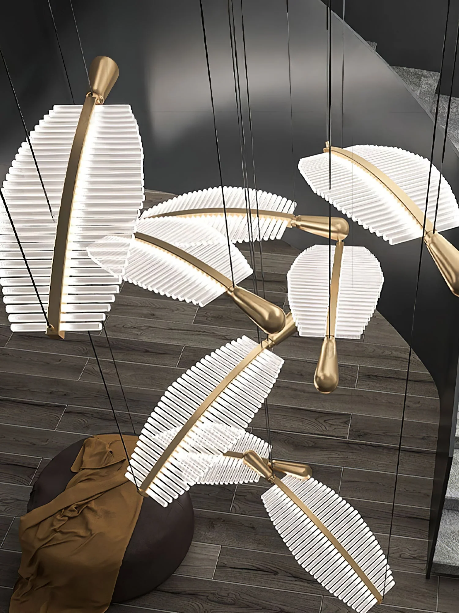 Leaf LED Chandelier - Image 38