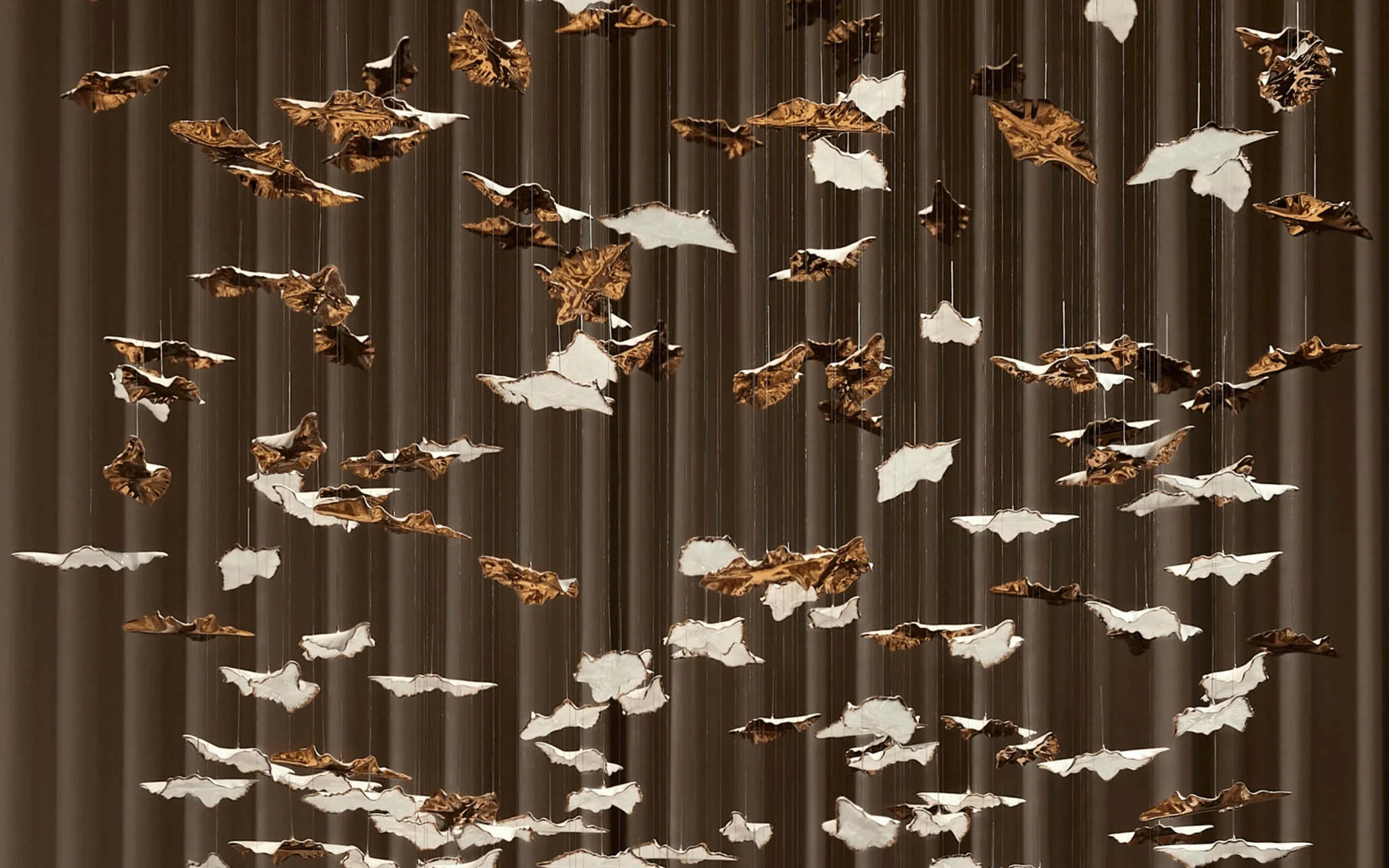 Leaf Twisted Sculptural Customize Chandelier - Image 25