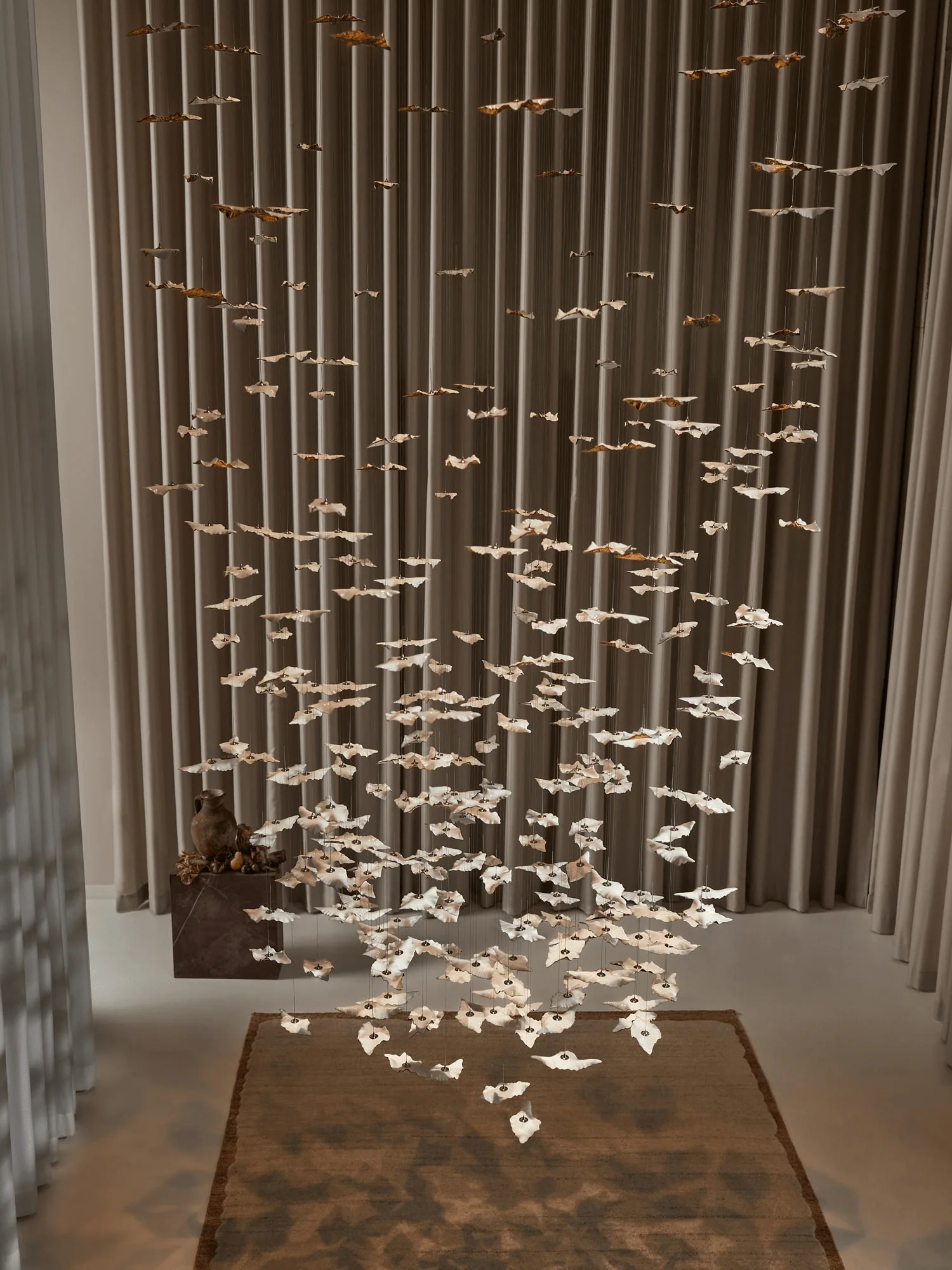 Leaf Twisted Sculptural Customize Chandelier - Image 6