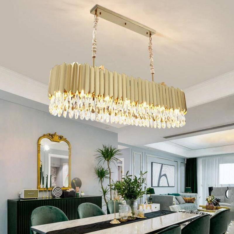 Legance Dining Room Chandelier, Gold - Image 4