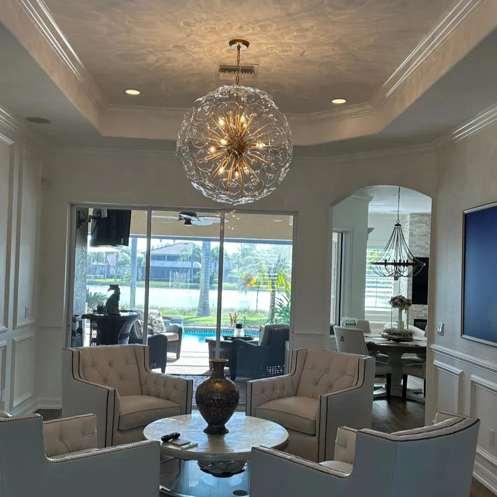 Lily Round Chandelier - Image 5