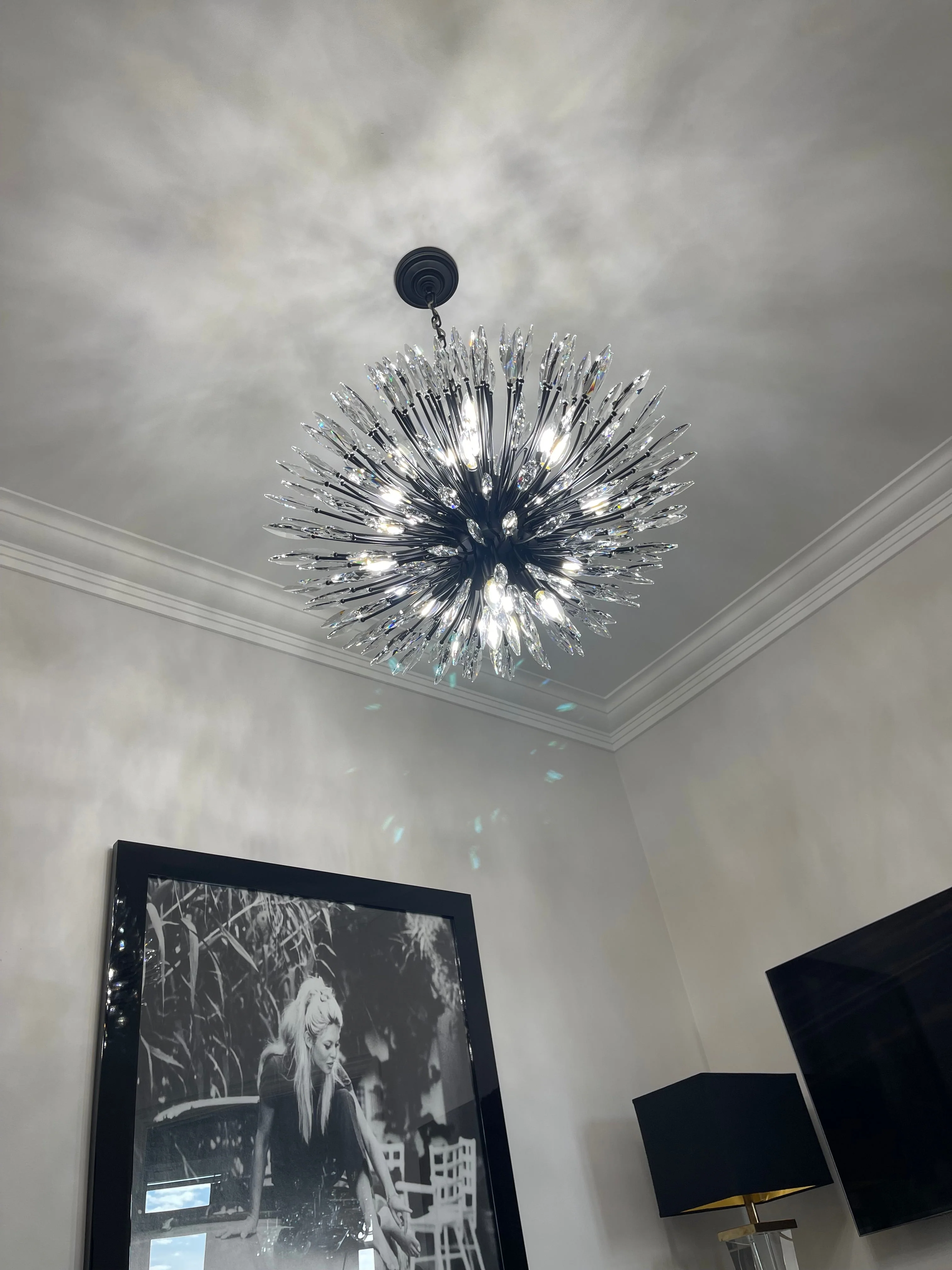Lily Starburst Crystal Sputnik Chandelier - Image 13