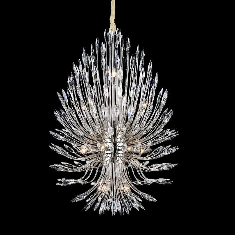 Lily Starburst Crystal Sputnik Chandelier 43"W - Image 3