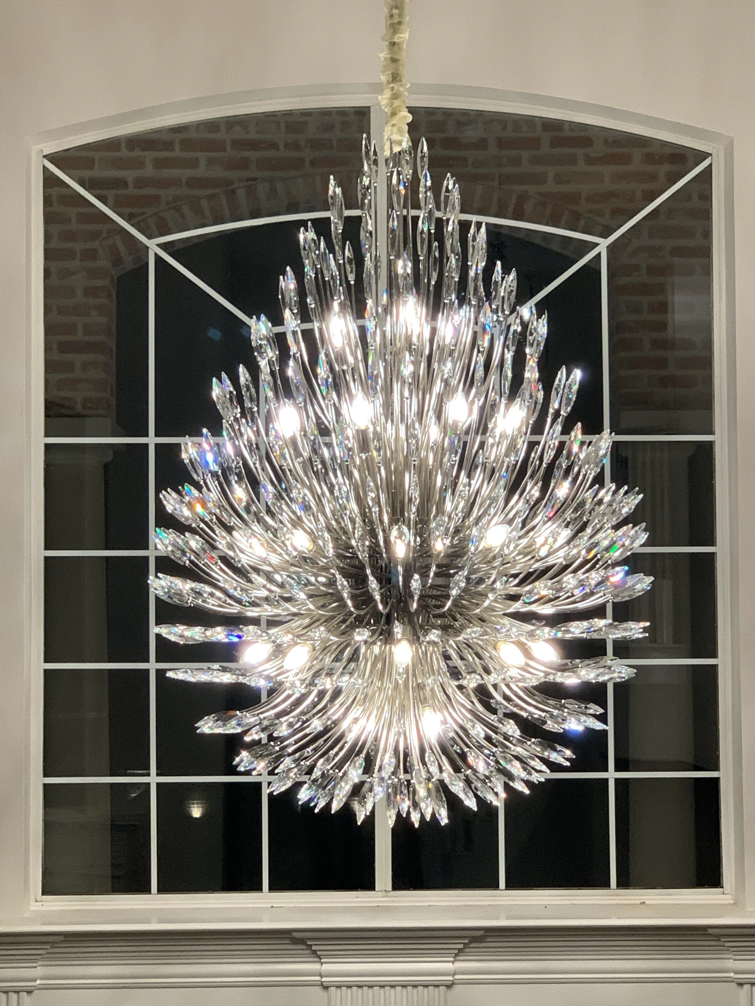 Lily Starburst Crystal Sputnik Chandelier - Image 9