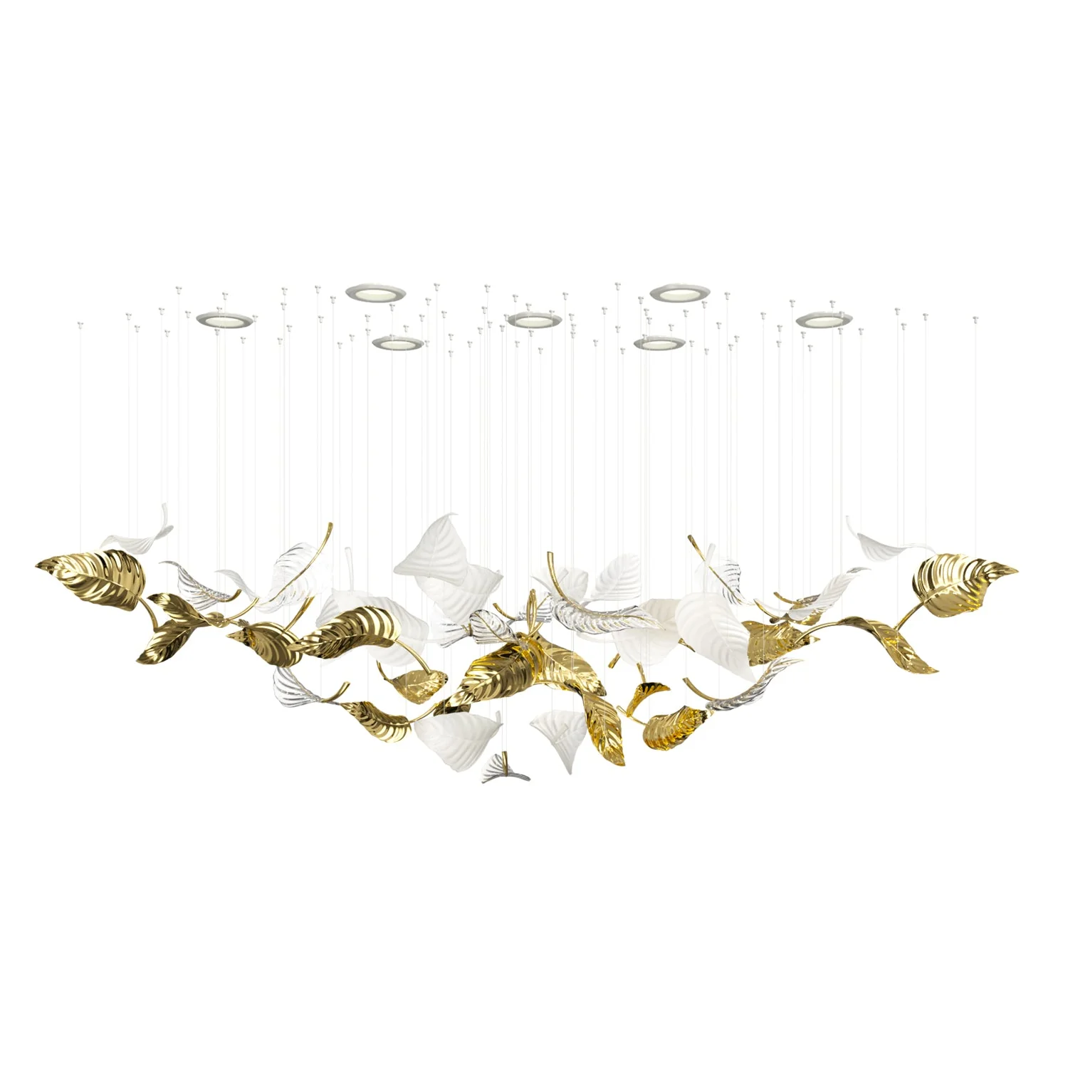 Linden Leaves Chandelier - Image 13