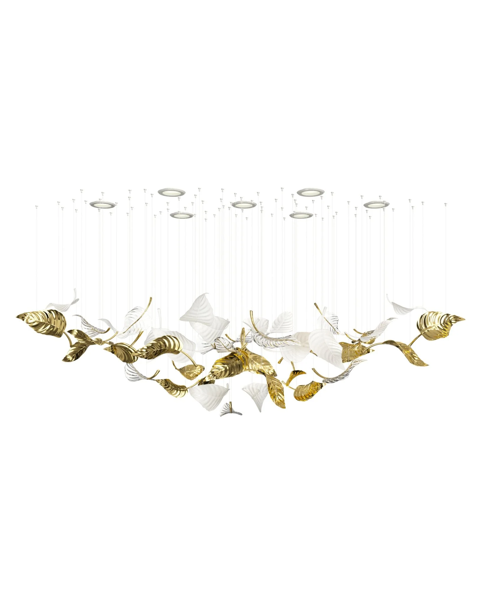 Linden Leaves Chandelier - Image 4