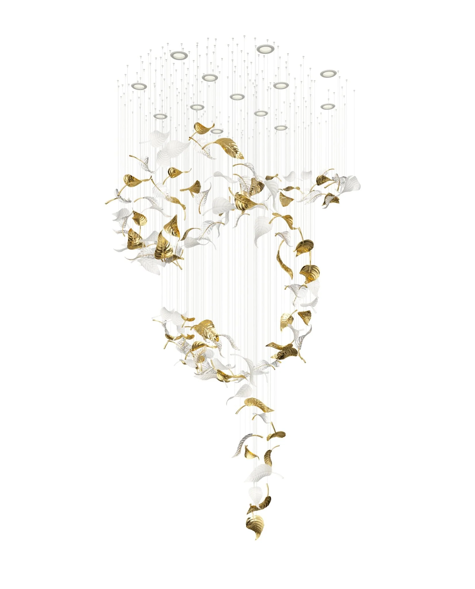 Linden Leaves Chandelier - Image 6