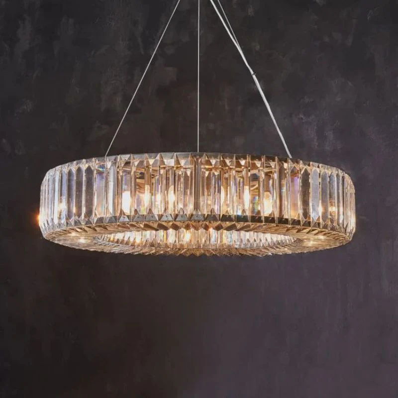 Lita Round Crystals Chandelier - Image 3