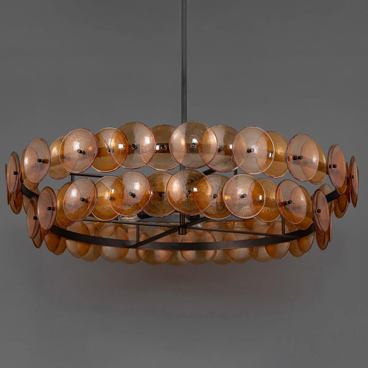 Loren Glass Chandelier - Image 12