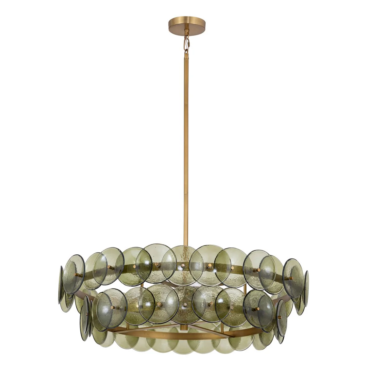 Loren Glass Chandelier - Image 14