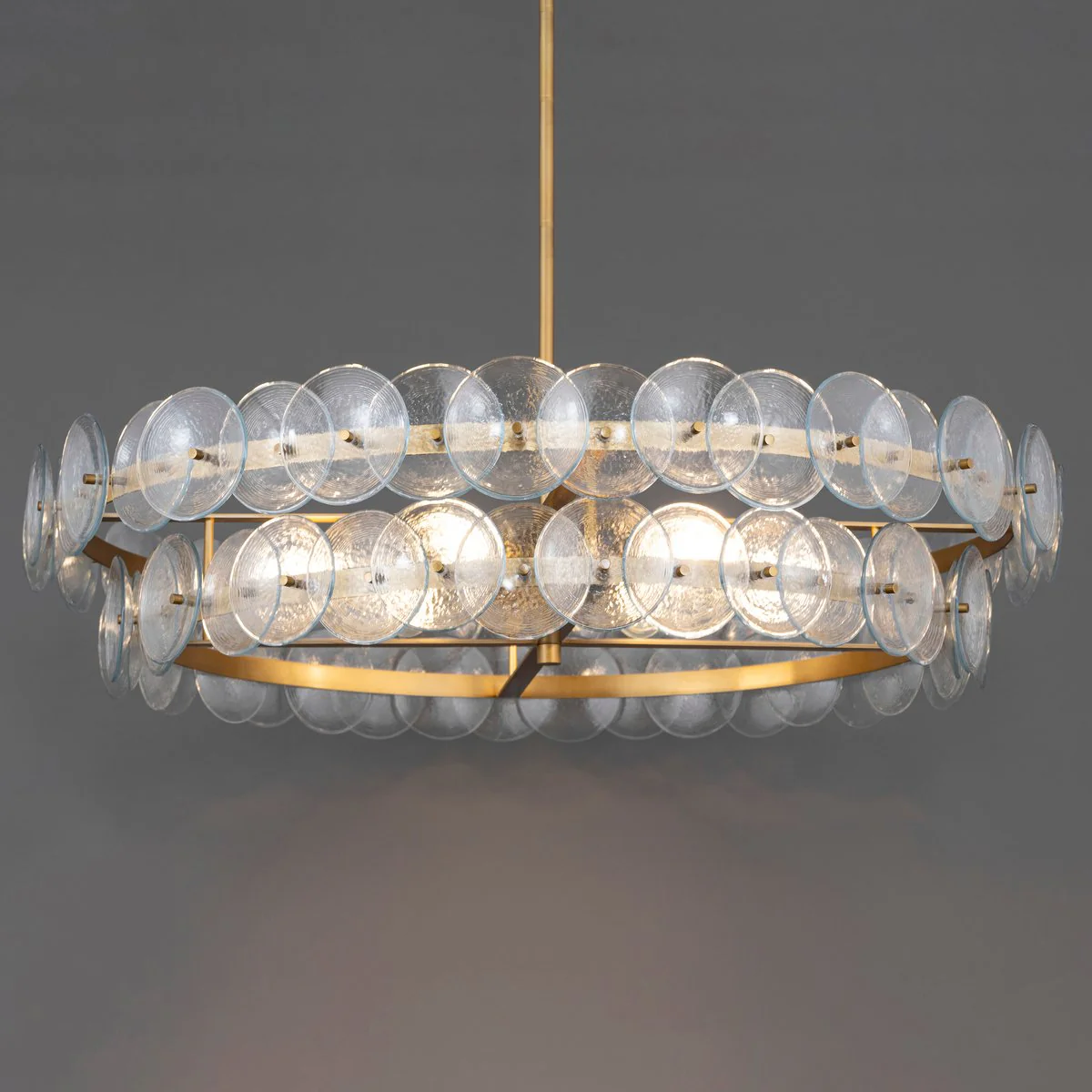 Loren Glass Chandelier - Image 16