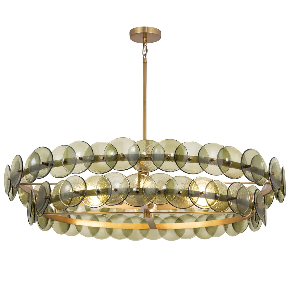 Loren Glass Chandelier - Image 19