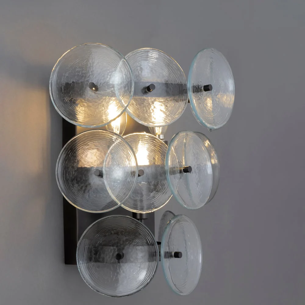 Loren Glass Wall Sconce - Image 3