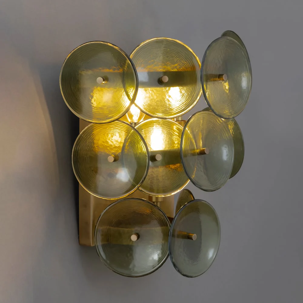 Loren Glass Wall Sconce - Image 5