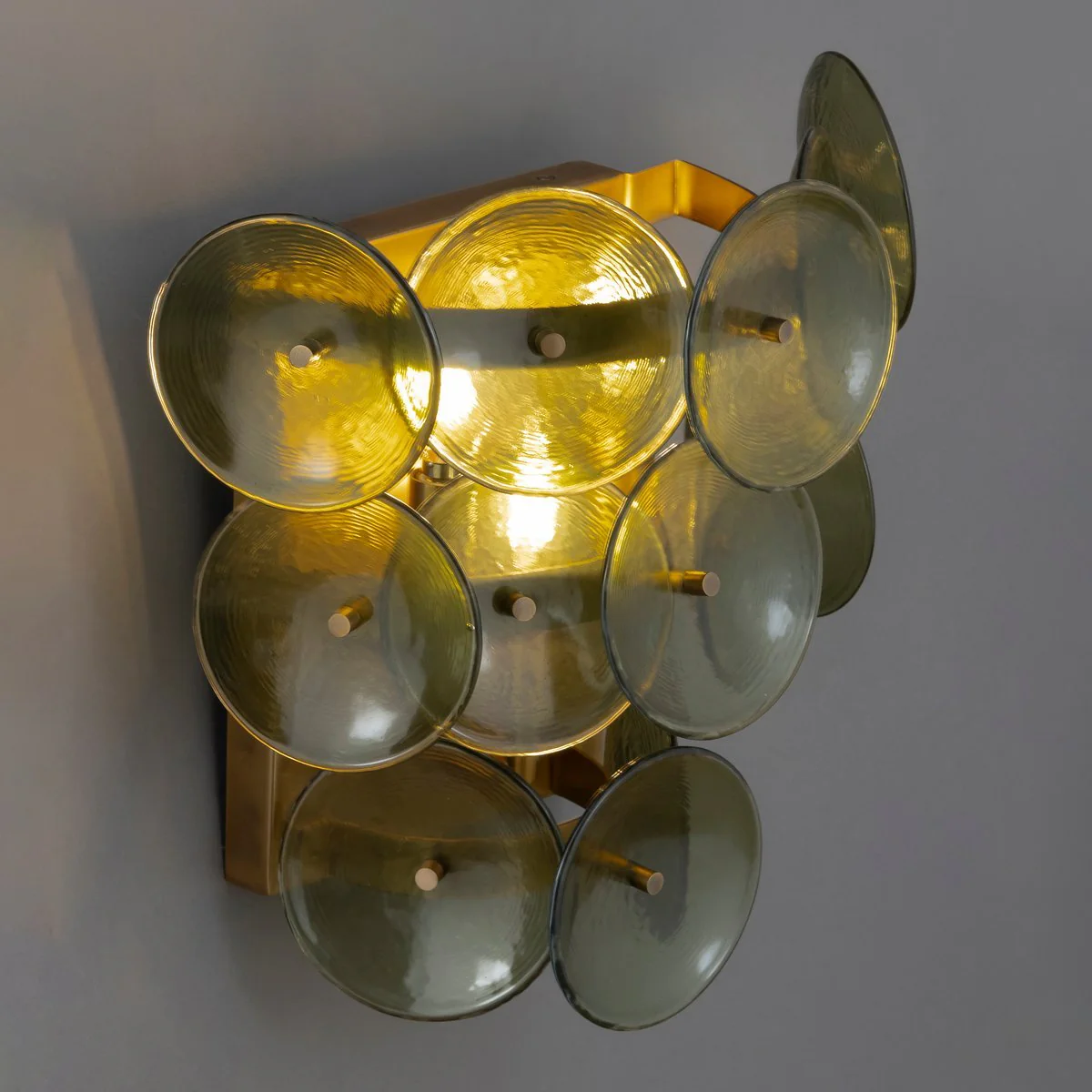Loren Glass Wall Sconce - Image 7