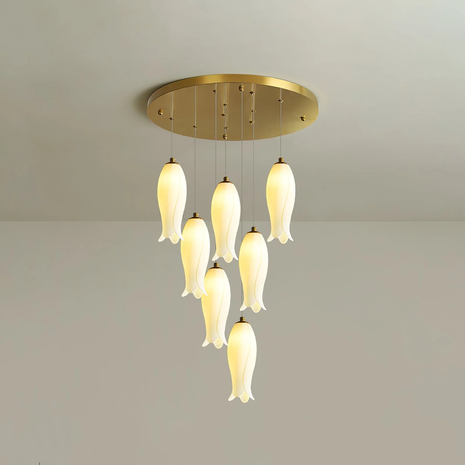 Luma Flora Stairs Chandelier - Image 16