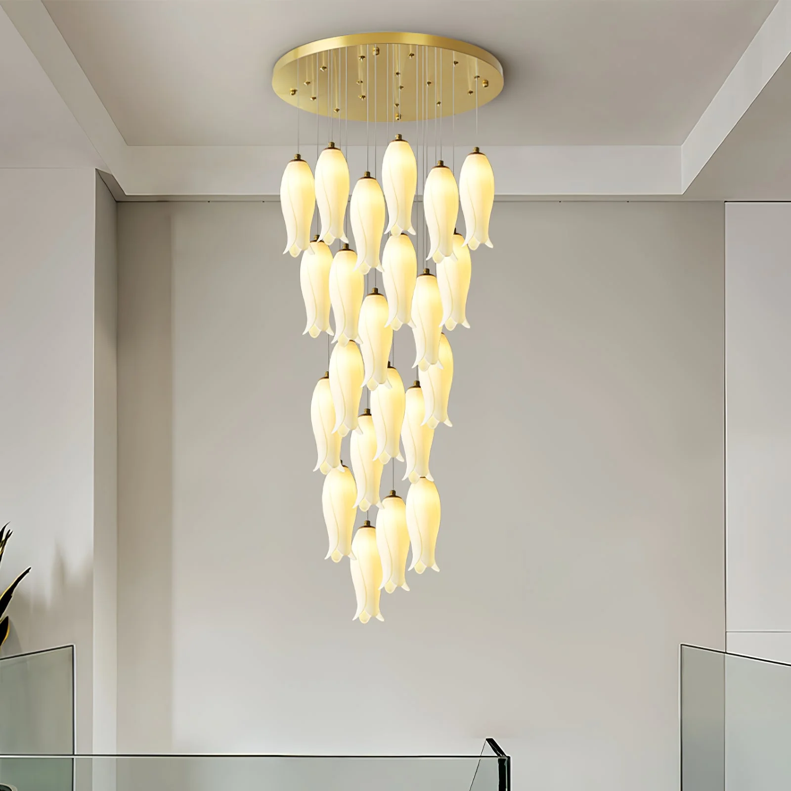Luma Flora Stairs Chandelier - Image 2