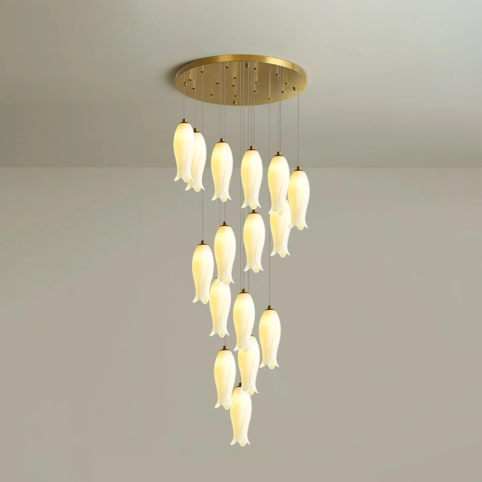 Luma Flora Stairs Chandelier - Image 25