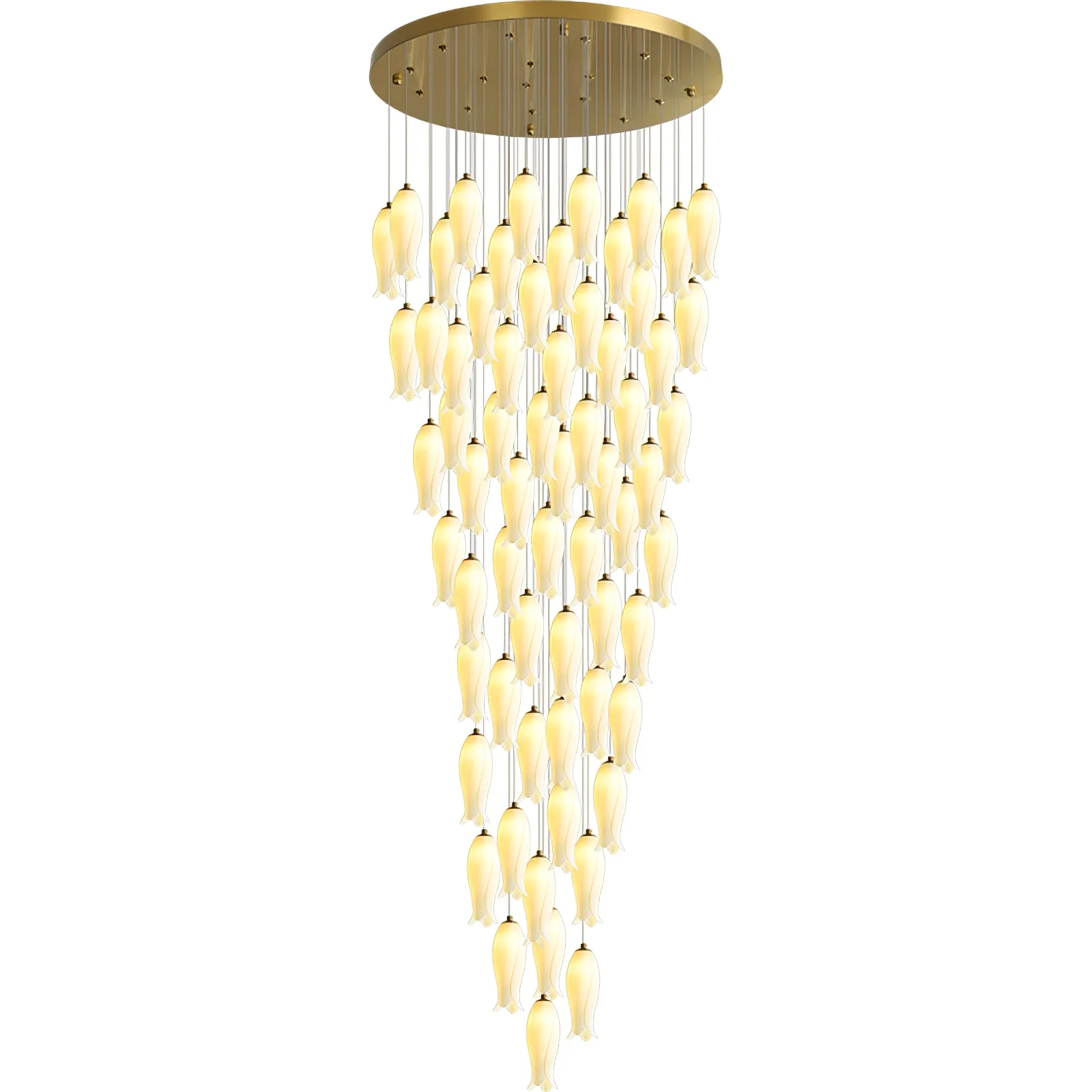 Luma Flora Stairs Chandelier - Image 30