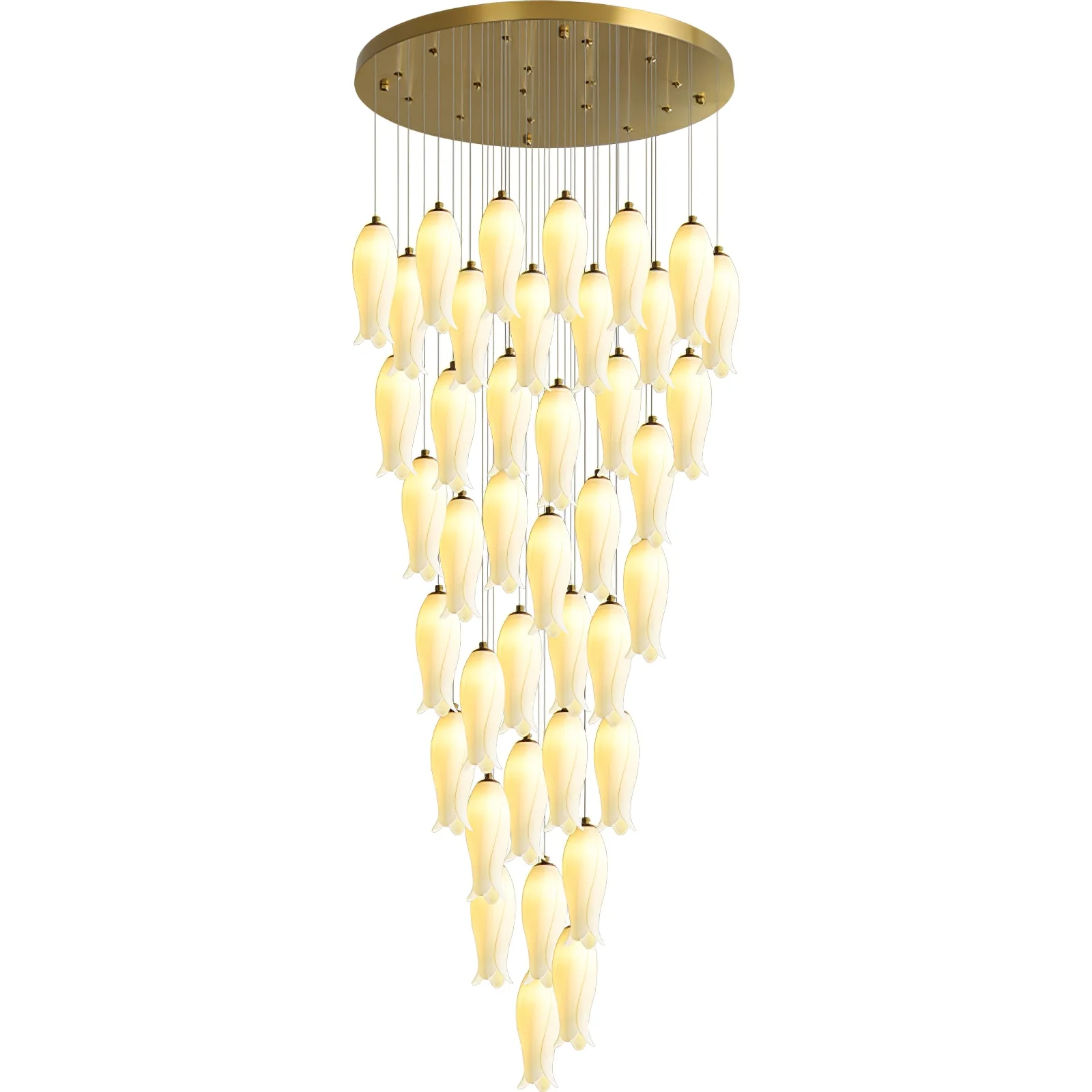 Luma Flora Stairs Chandelier - Image 31