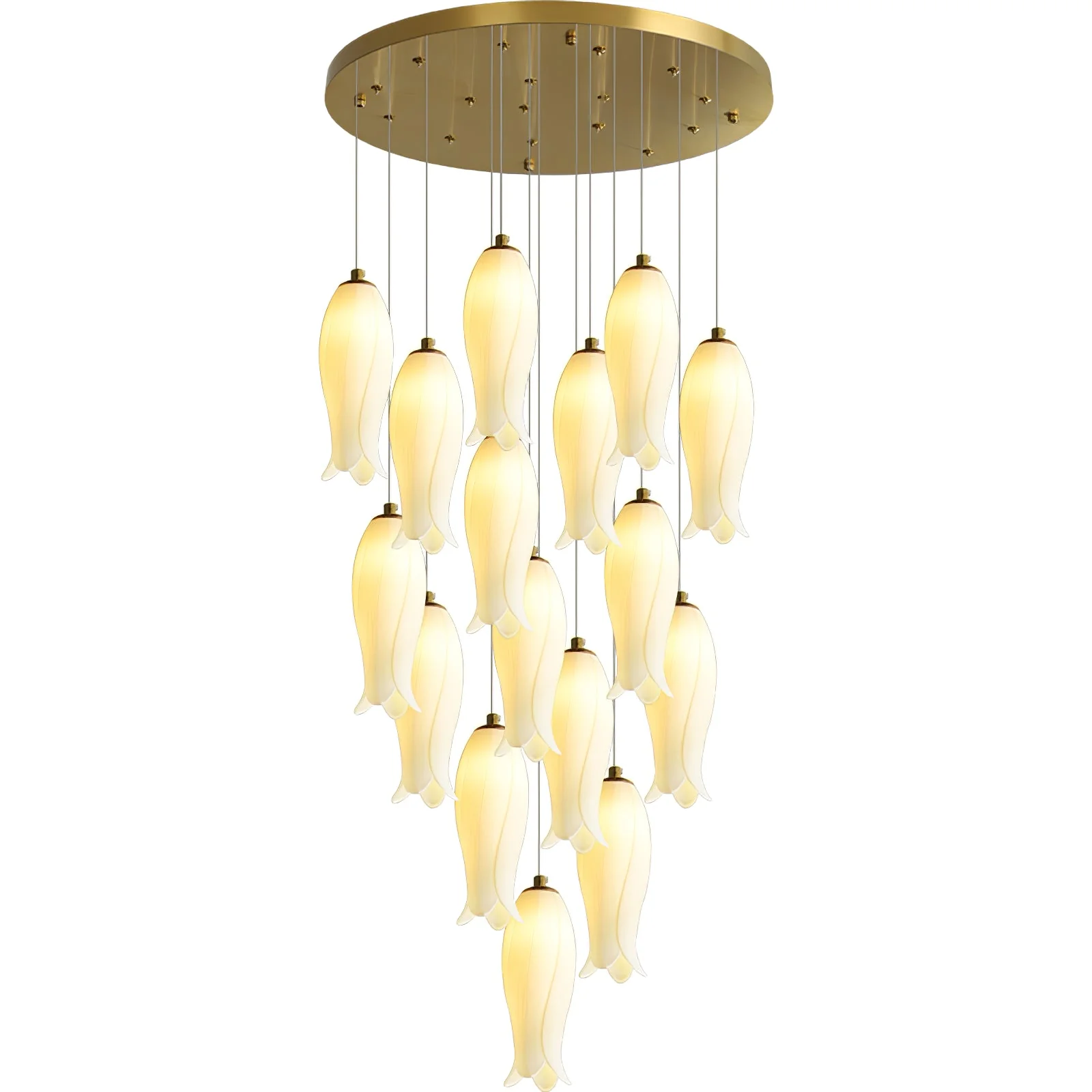 Luma Flora Stairs Chandelier - Image 34