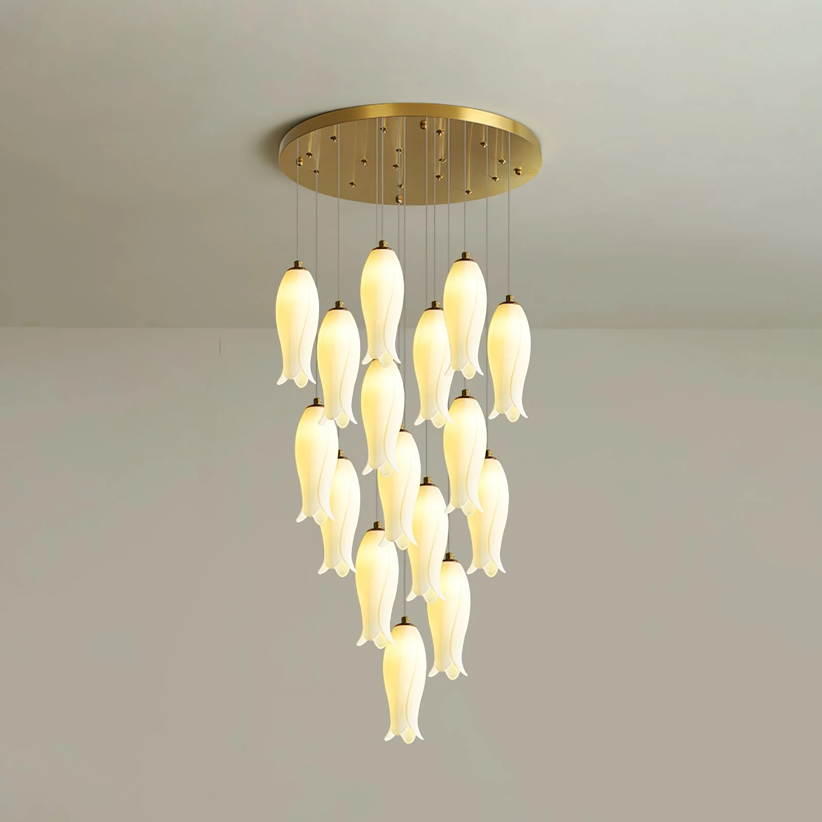 Luma Flora Stairs Chandelier - Image 46