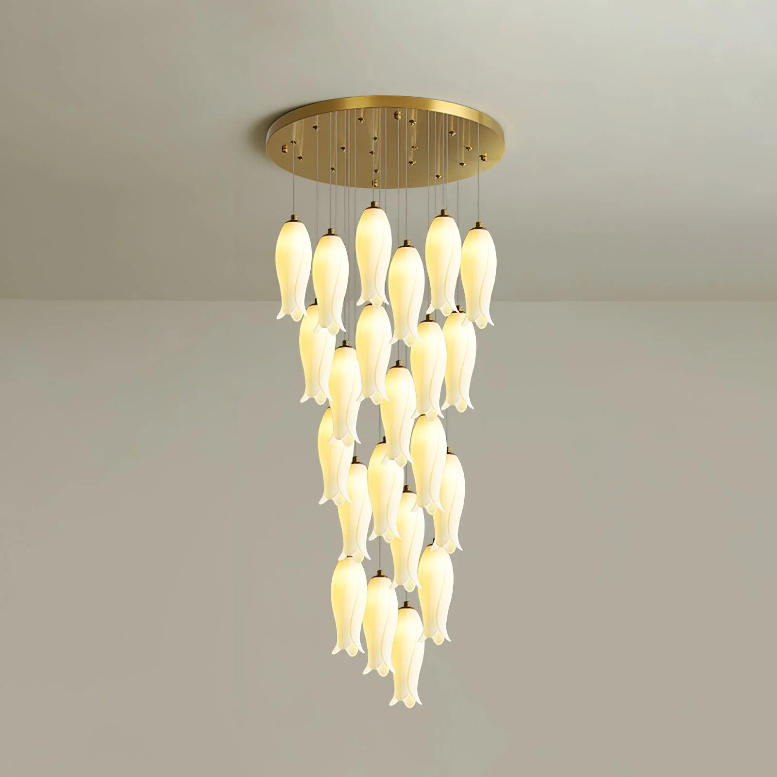 Luma Flora Stairs Chandelier - Image 48