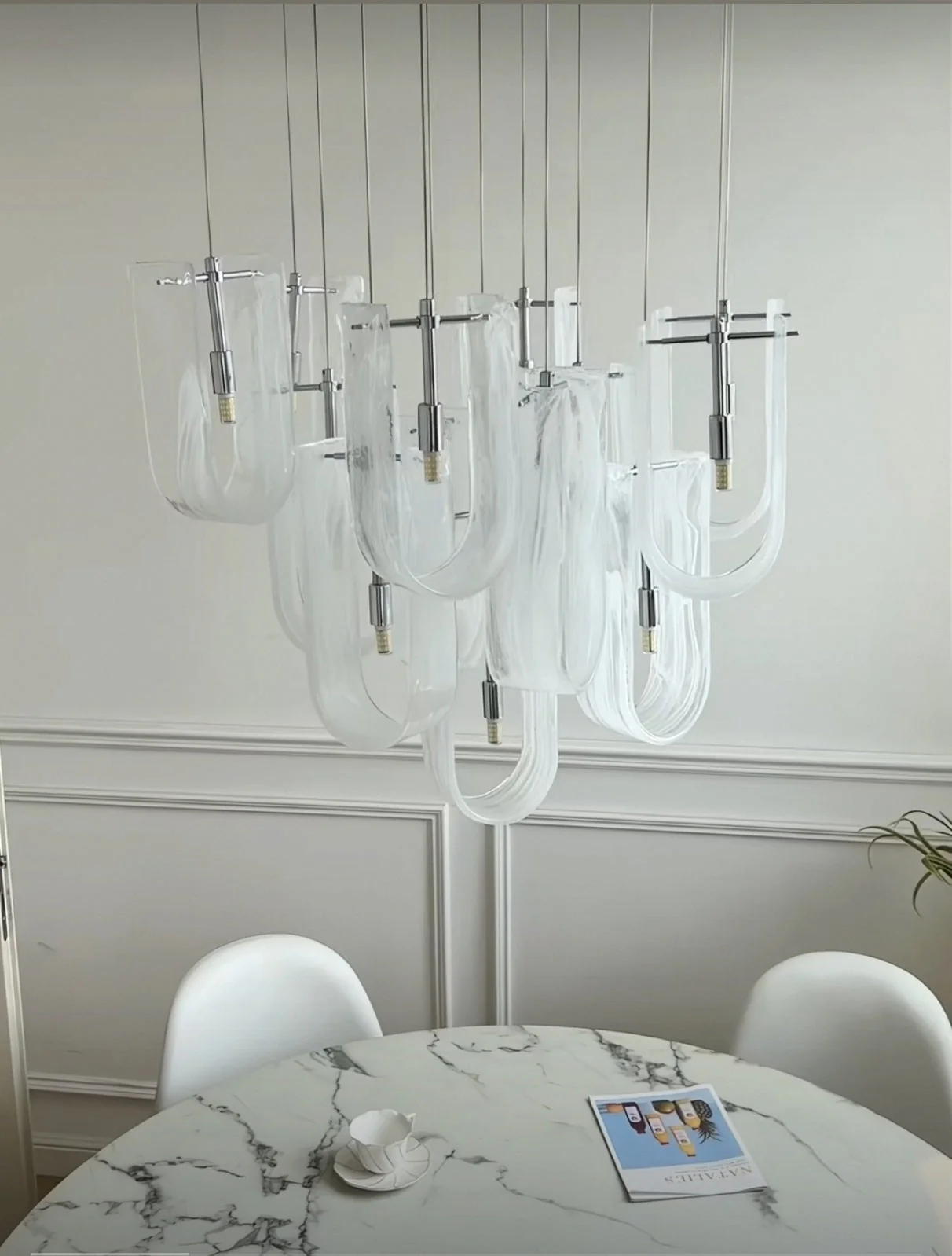 Luminous Waves Chandelier by Aurorae Lighting - Image 6