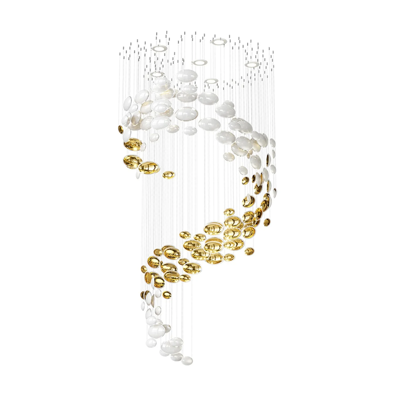 Lustre Bowl Collection Chandelier - Image 16