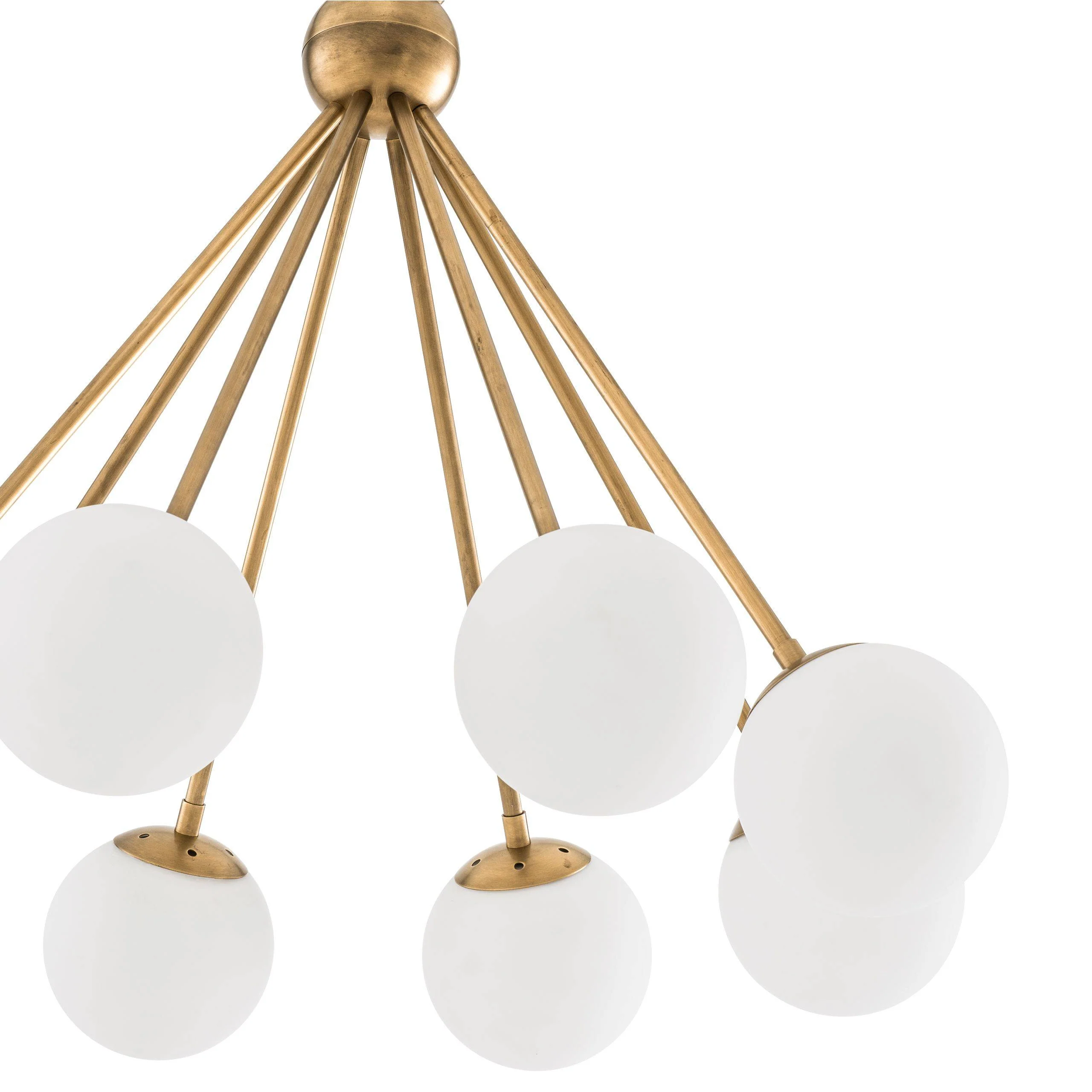 Venezia Luxor Modern Brass Chandelier - [Brass] - Image 3