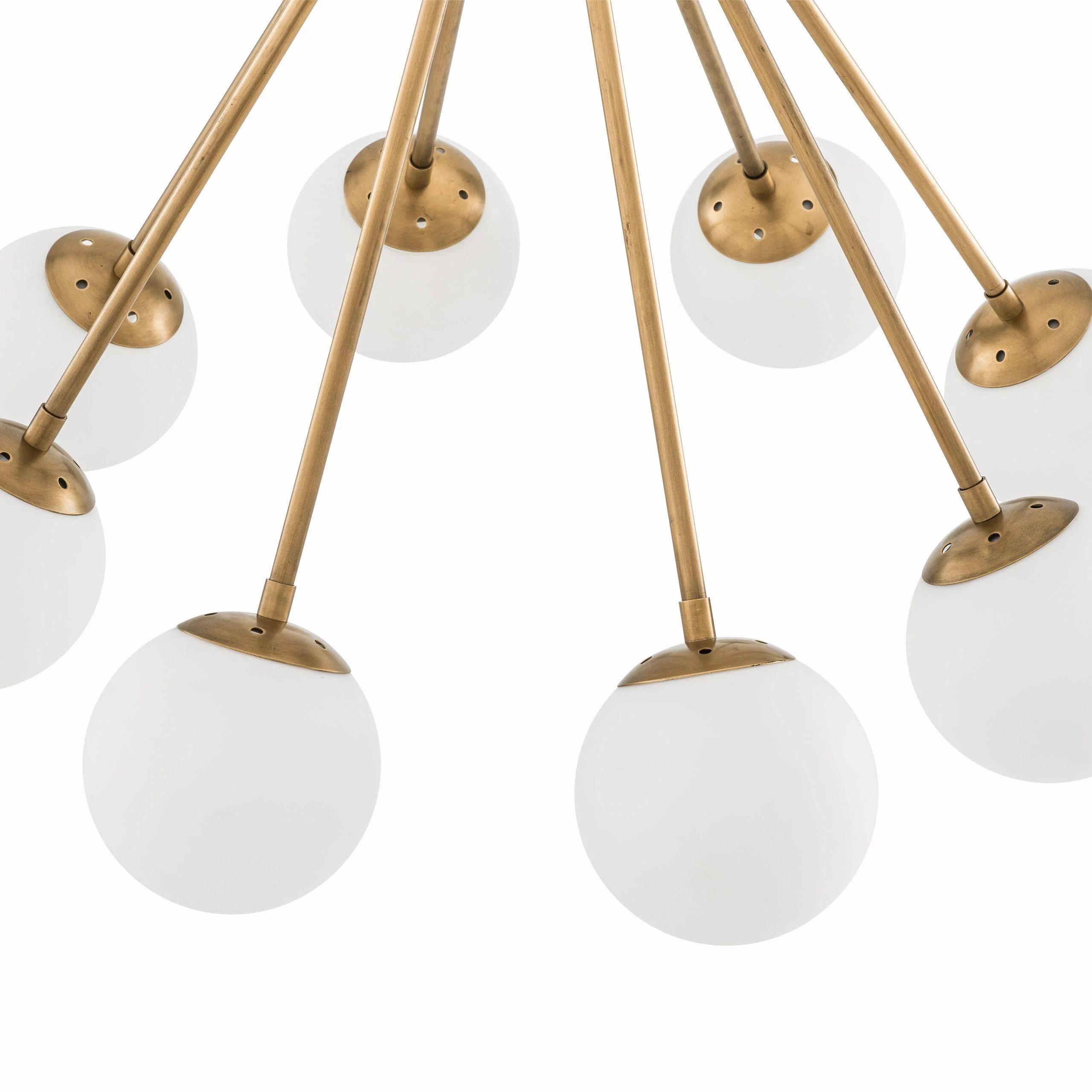 Venezia Luxor Modern Brass Chandelier - [Brass] - Image 6