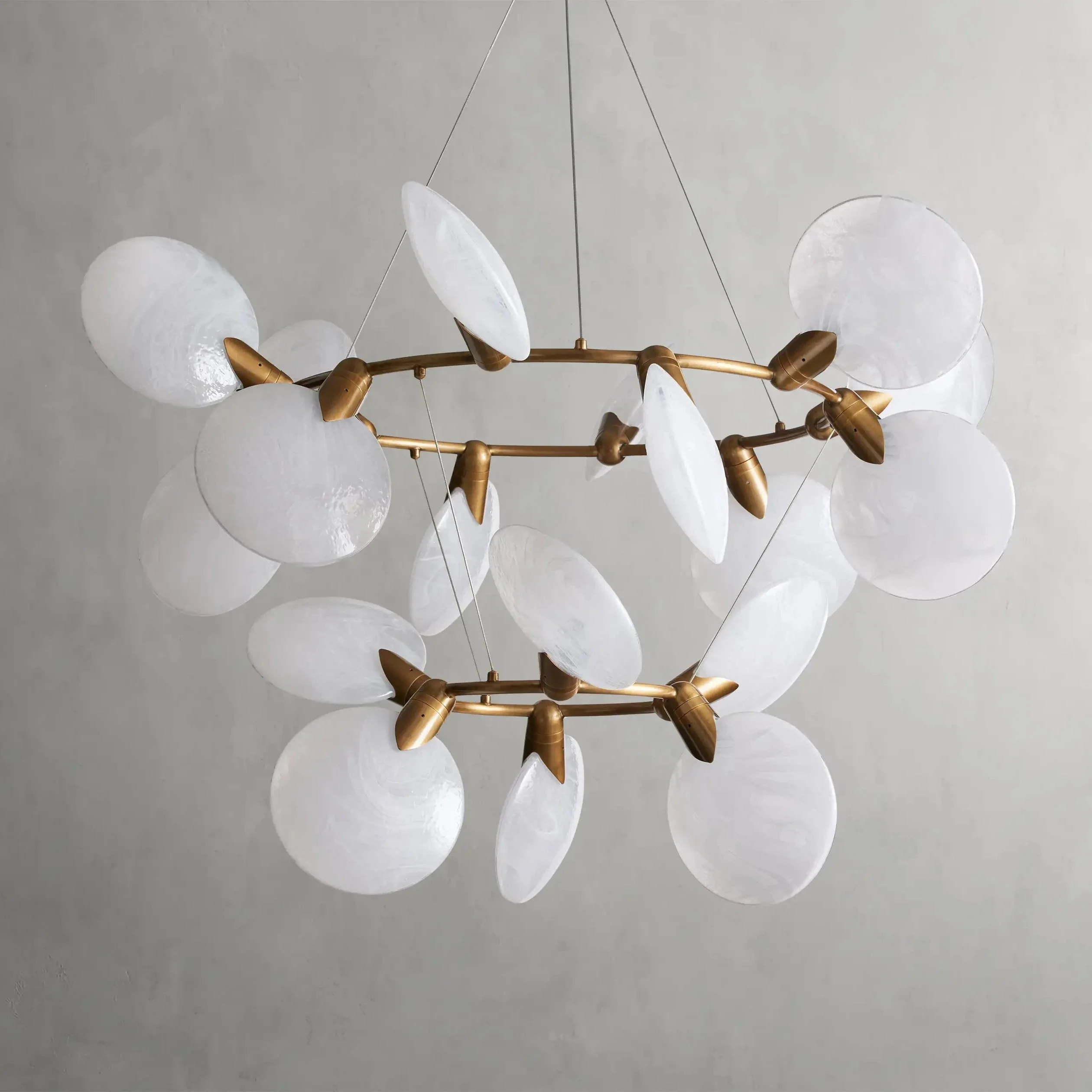 Lyla 2-Tiered Halo Chandelier - Image 6