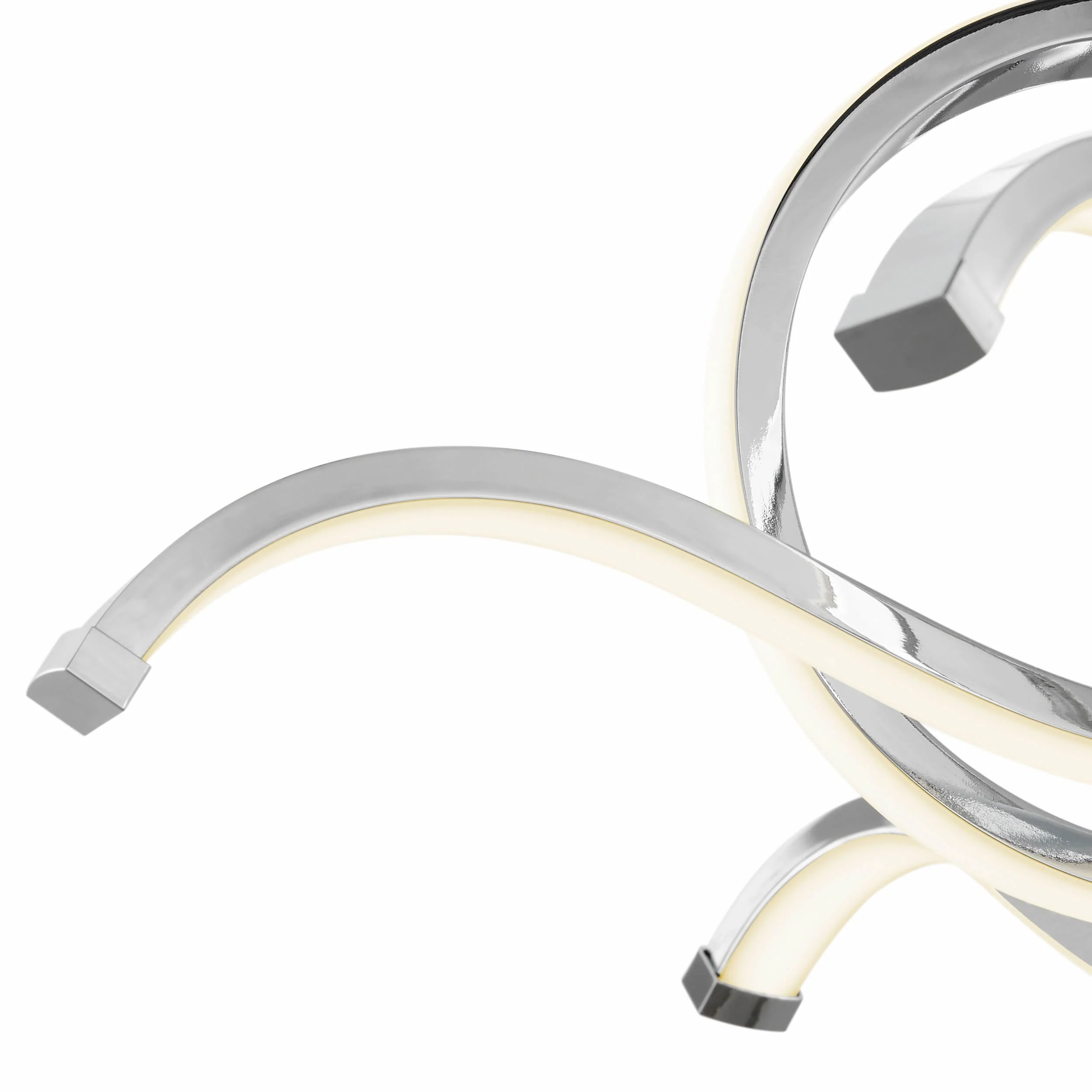 Magnolia LED Adjustable Chandelier // Chrome - Image 4