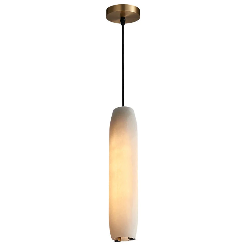 Marble Alabaster Flute Pendant Light - Image 18