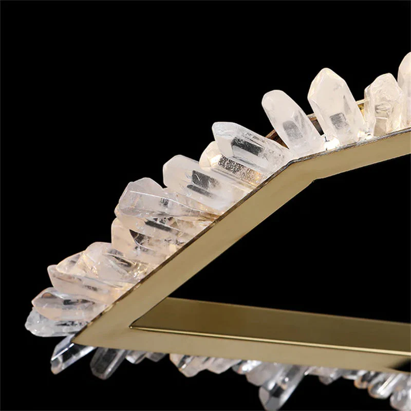 Marty Modern Rock Crystal Irregular Chandelier - Image 4