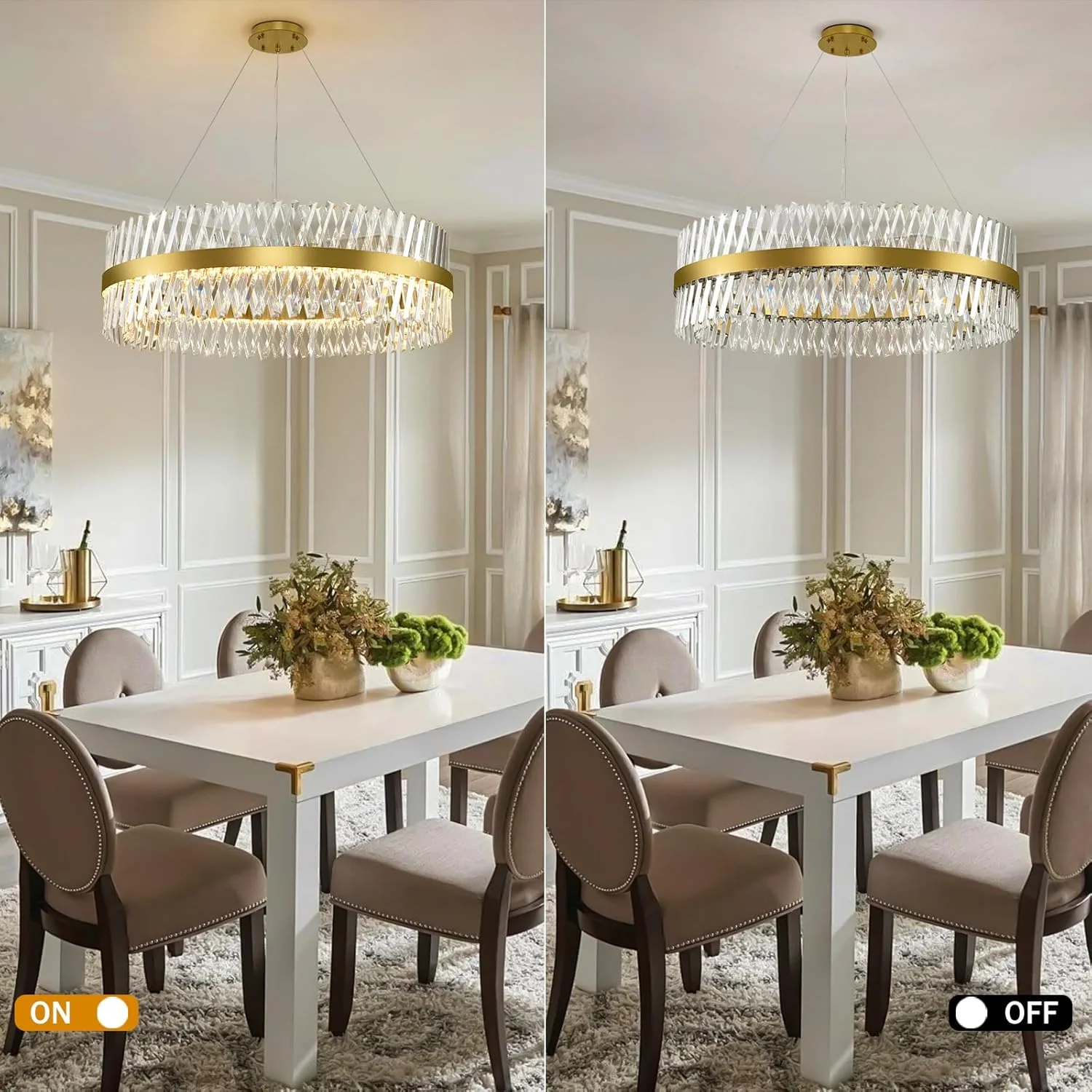 MDEGLYO Modern Crystal Chandelier - Image 16