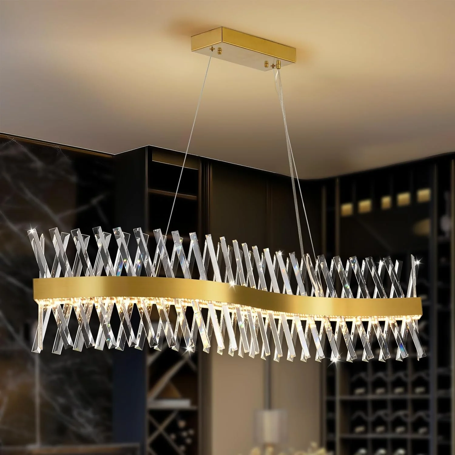 MDEGLYO Modern Crystal Chandelier - Image 29