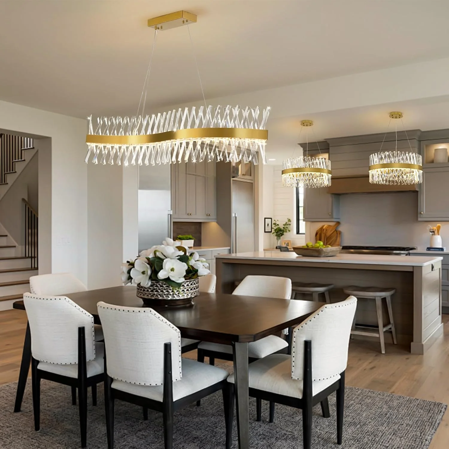 MDEGLYO Modern Crystal Chandelier - Image 35