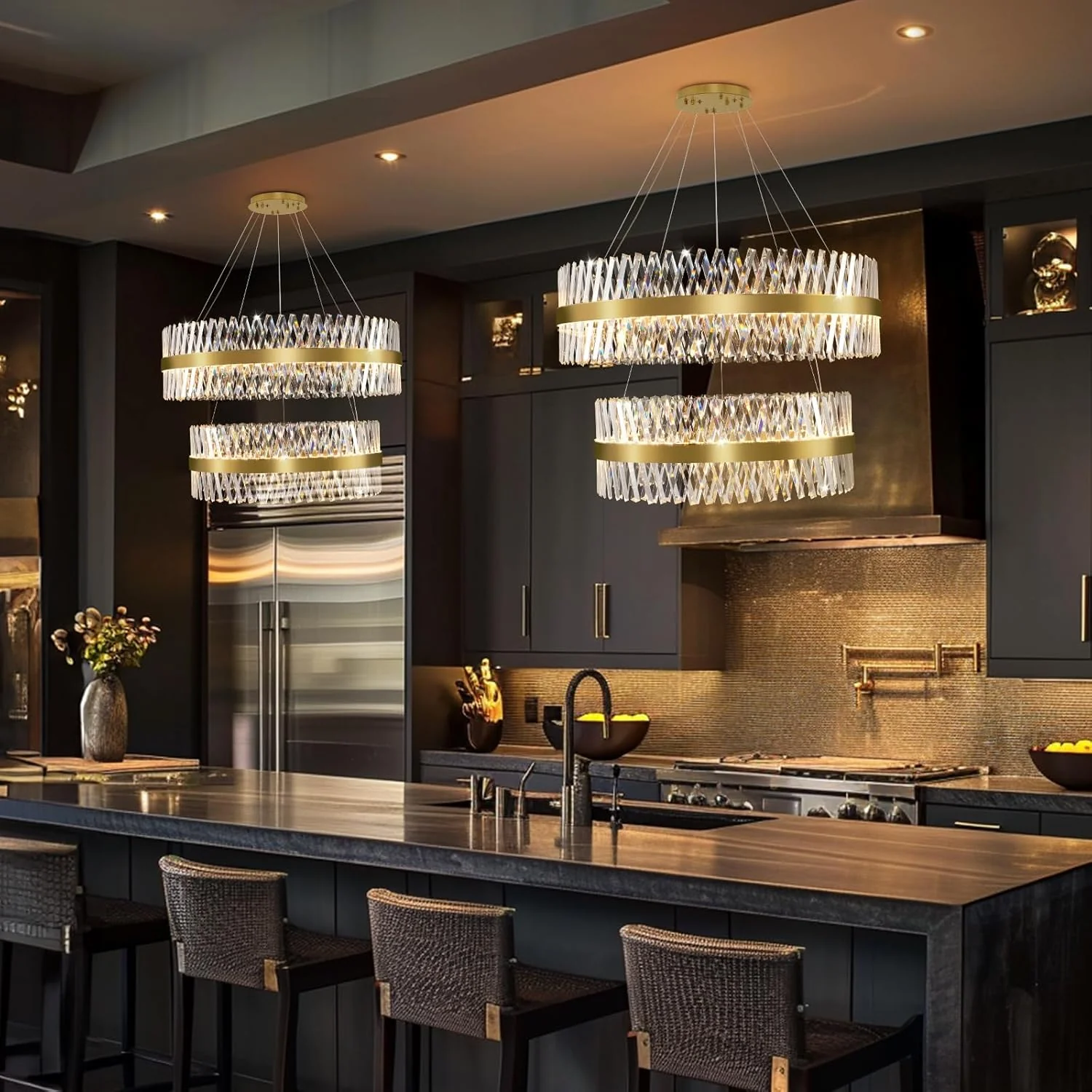 MDEGLYO Modern Crystal Chandelier - Image 42