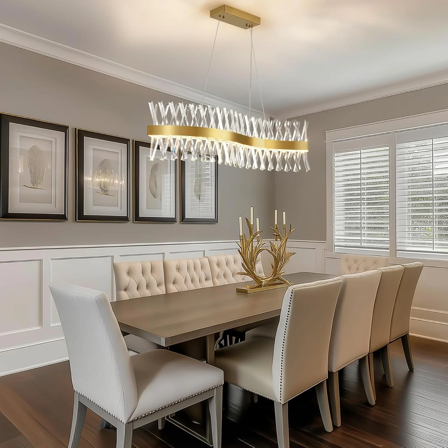 MDEGLYO Modern Crystal Chandelier - Image 50