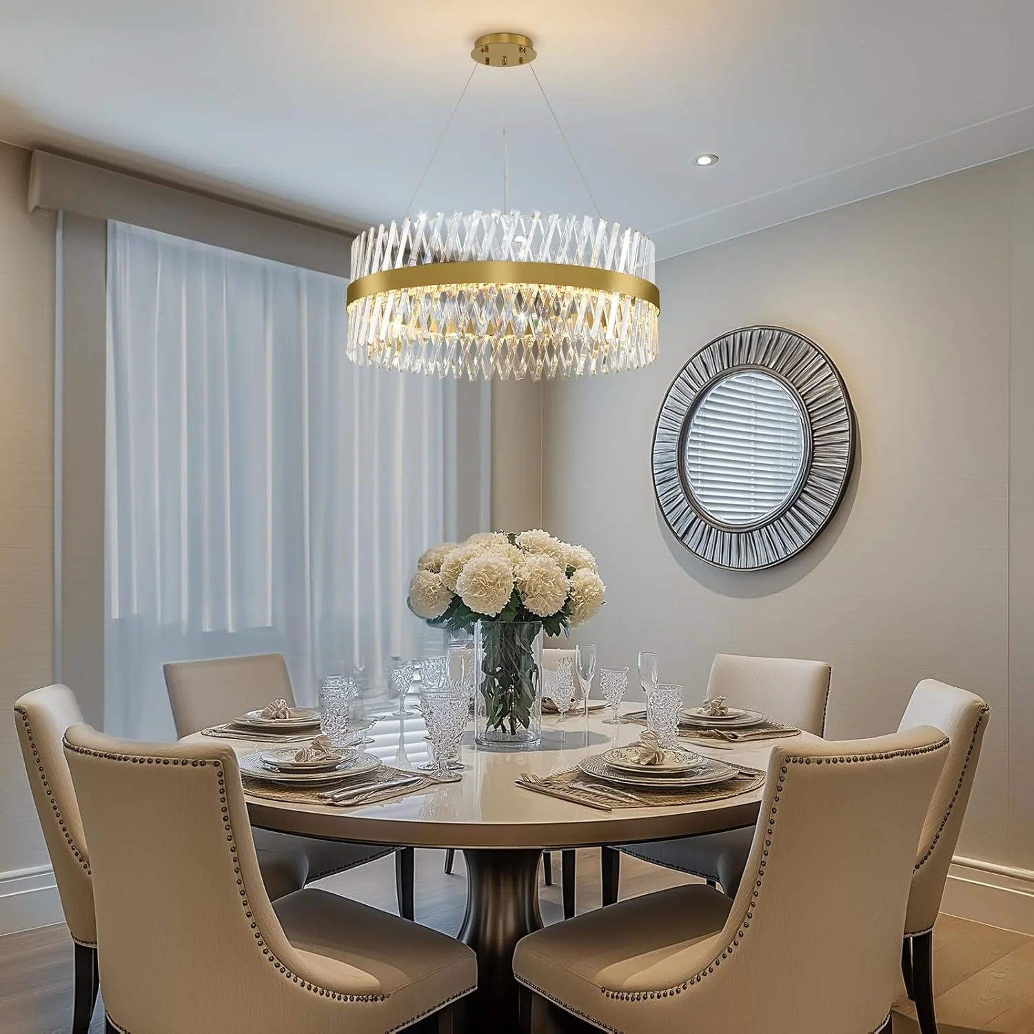MDEGLYO Modern Crystal Chandelier - Image 59