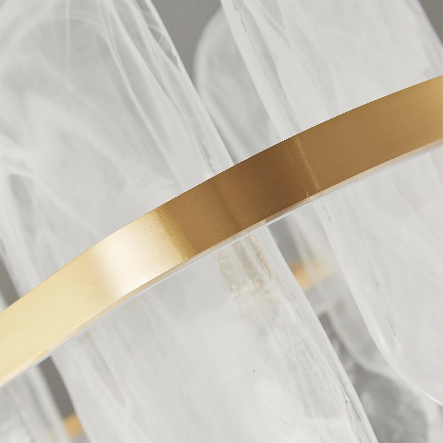 Mille Long Glass Chandelier - Image 9