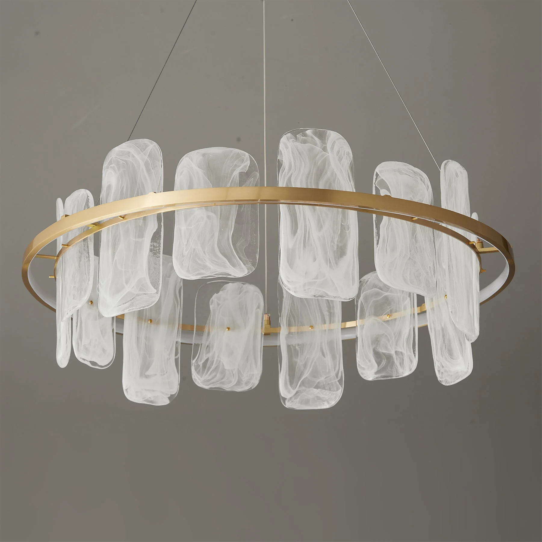 Mille Round Glass Chandelier - Image 15