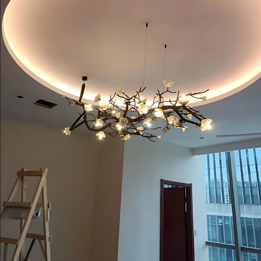 Wanos Crystal Flower Tree Branch Chandelier - Image 11