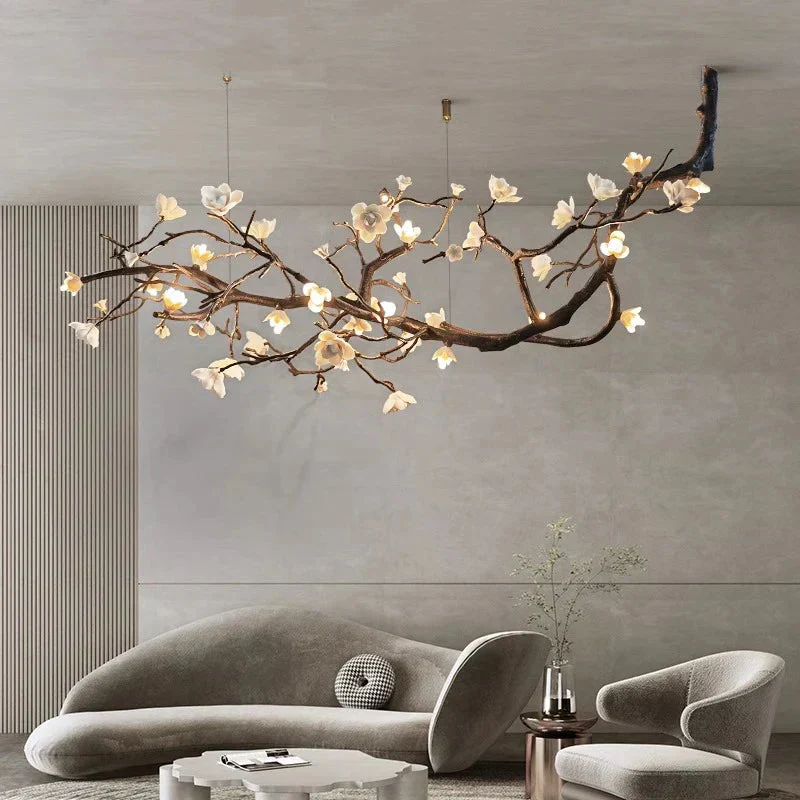 Wanos Crystal Flower Tree Branch Chandelier - Image 2
