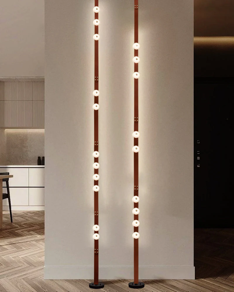 Mini Alabaster Floor-to-Ceiling Lighting - Image 11