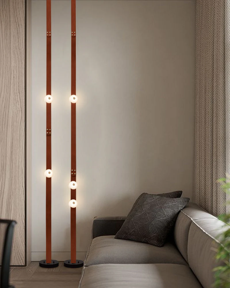 Mini Alabaster Floor-to-Ceiling Lighting - Image 2
