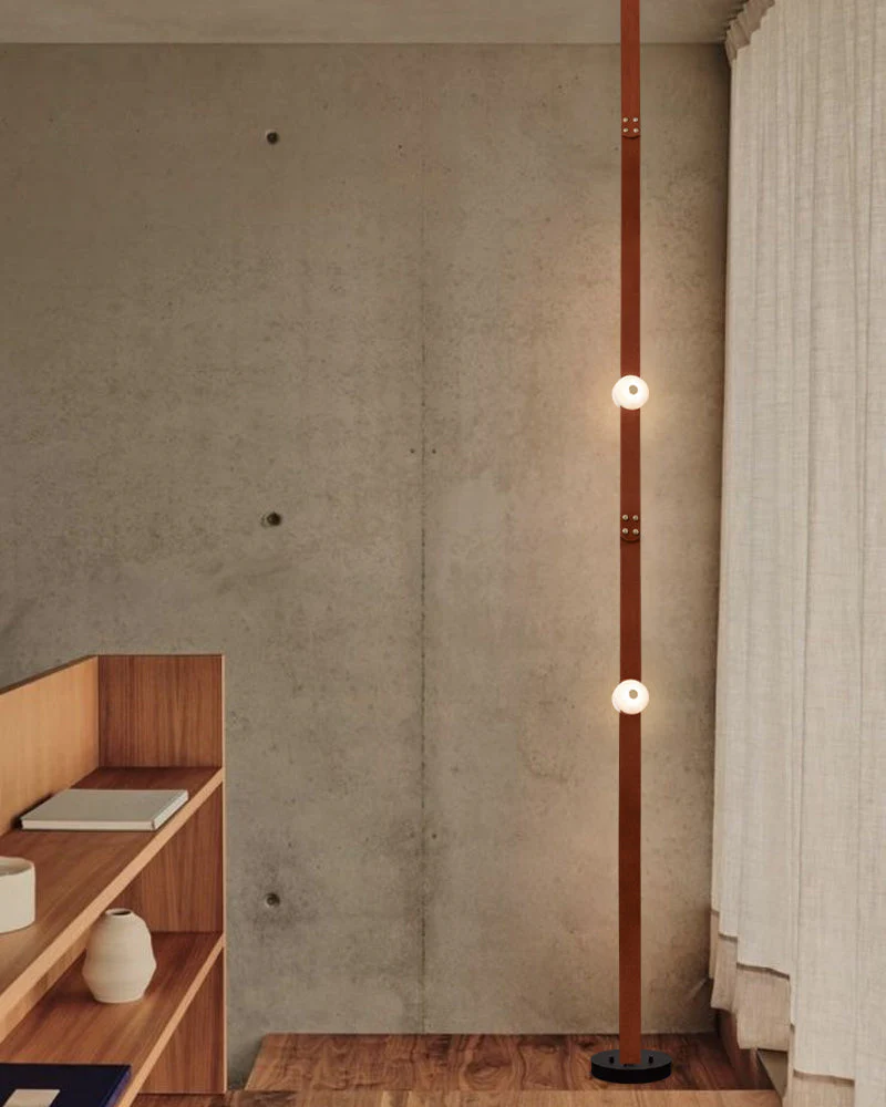 Mini Alabaster Floor-to-Ceiling Lighting - Image 4