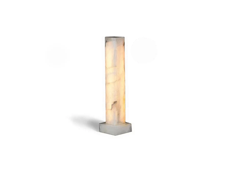 Alabaster Column Floor Lamps - Image 7
