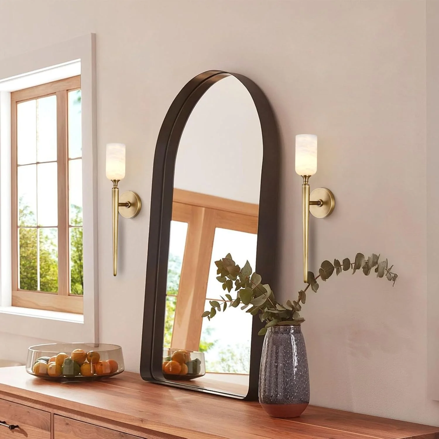 Monty Alabaster Wall Sconces - Image 15